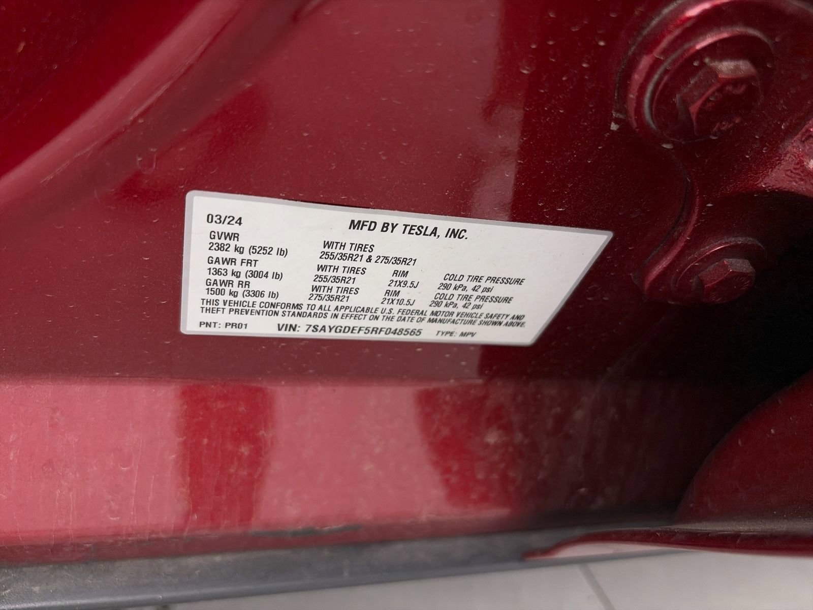 Used 2024 Tesla Model Y Performance AWD/4WD image 35