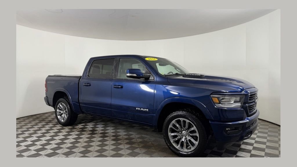 Used 2021 RAM 1500 Laramie w/ Sport Appearance Package AWD/4WD 360° Tour