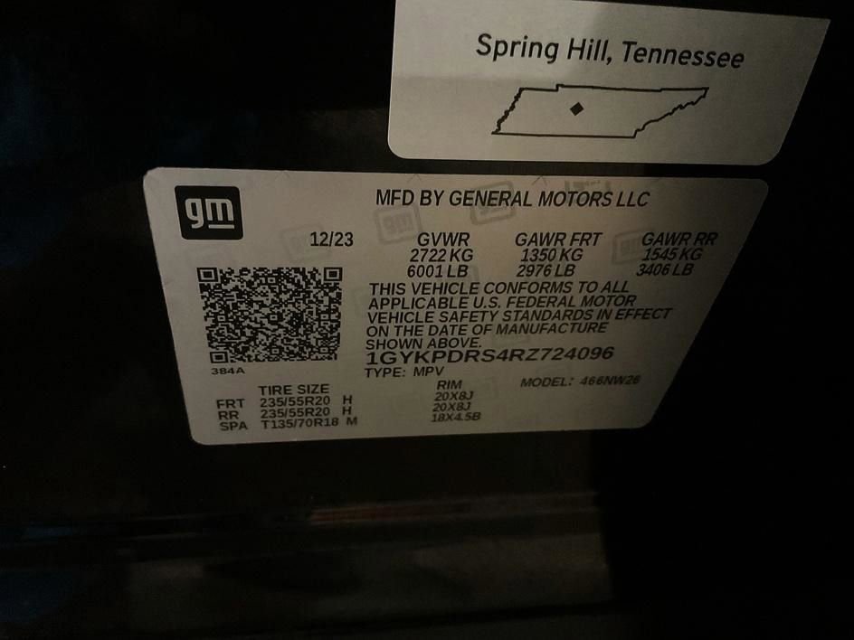 Used 2024 Cadillac XT6 Premium Luxury w/ LPO, Floor Liner Package image 36