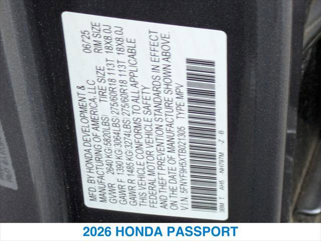 New 2026 Honda Passport TrailSport image 26
