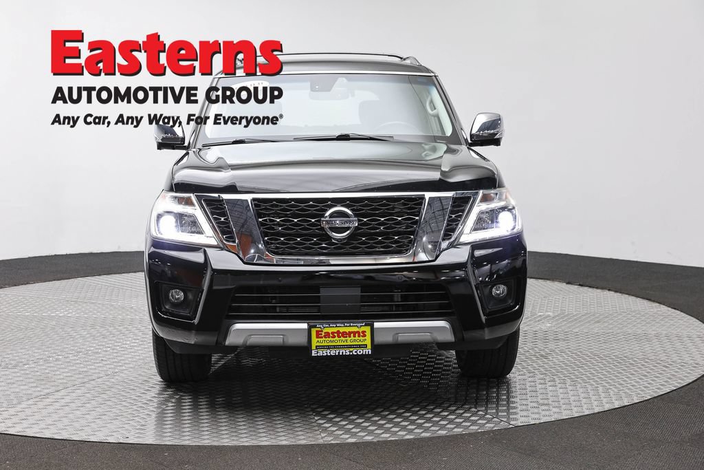 Used 2017 Nissan Armada Platinum w/ Captain Seat Package AWD/4WD image 2