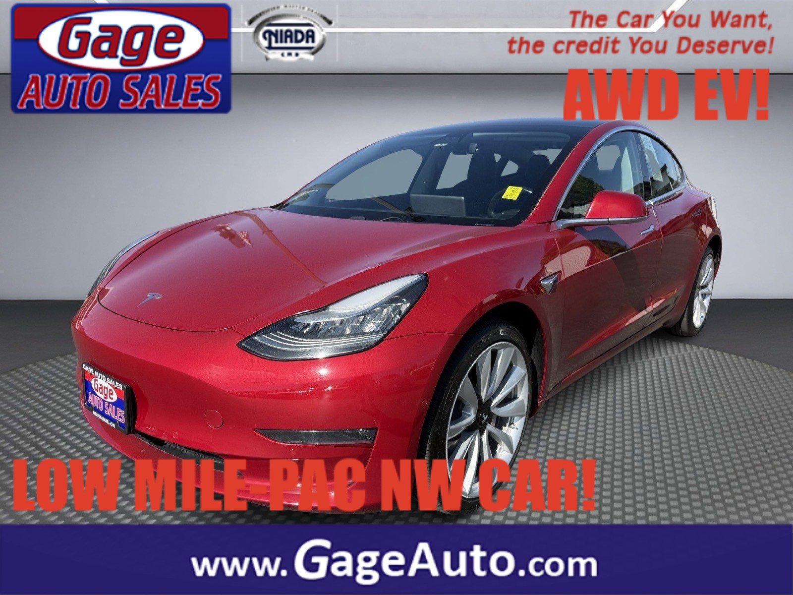 Used 2018 Tesla Model 3 image 1