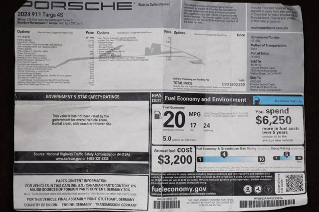 Used 2024 Porsche 911 Targa 4S image 10