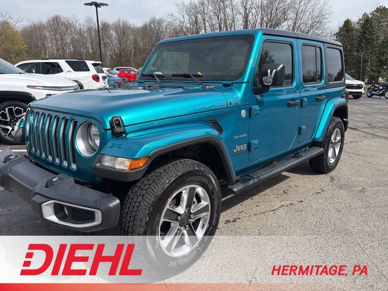 Used 2020 Jeep Wrangler Unlimited Sahara image 1