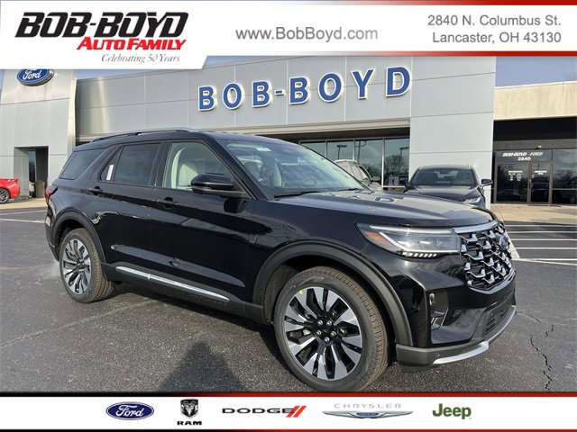 New 2026 Ford Explorer Platinum w/ LUX Leather Package