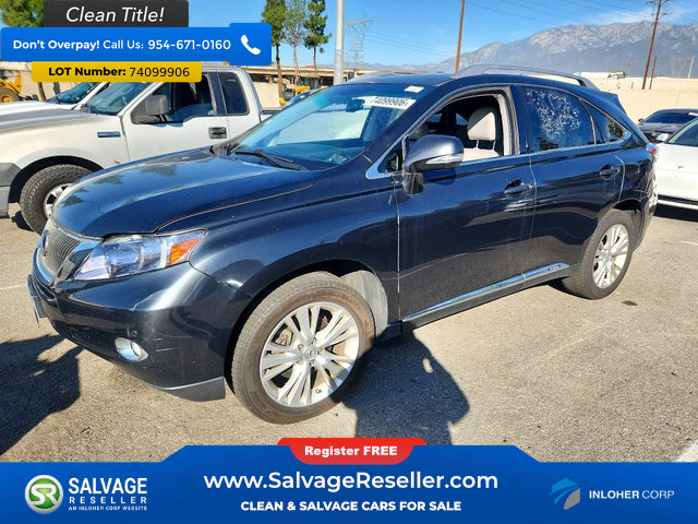 Used 2010 Lexus RX 450h AWD w/ Premium Pkg image 1
