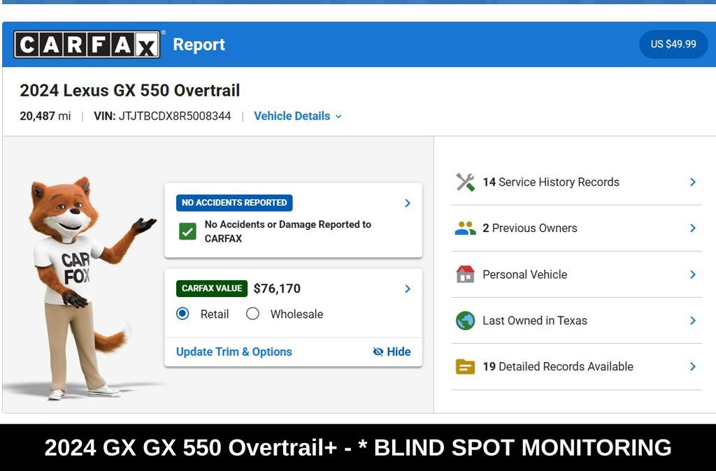 Used 2024 Lexus GX 550 AWD/4WD image 9