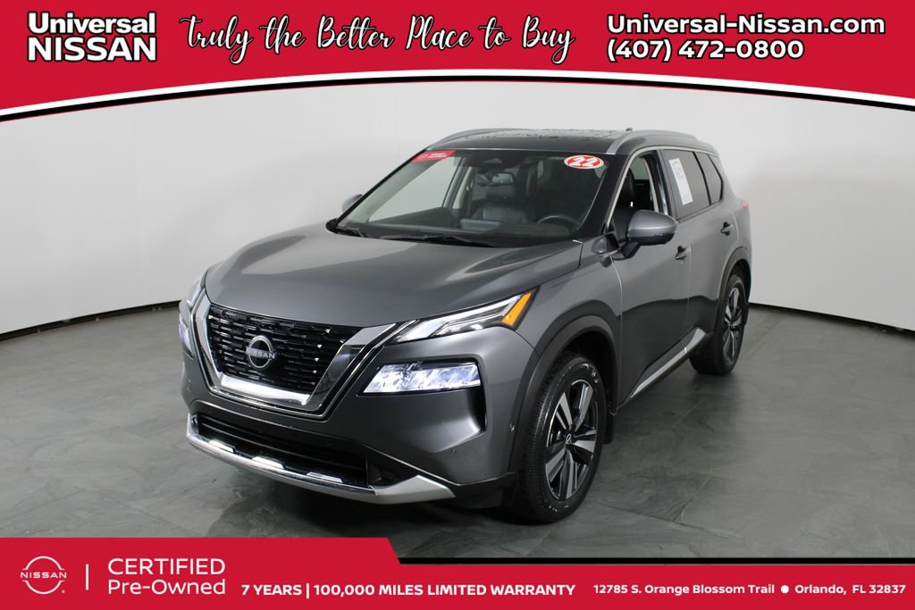 Used 2022 Nissan Rogue Platinum w/ Head-Up Display Package