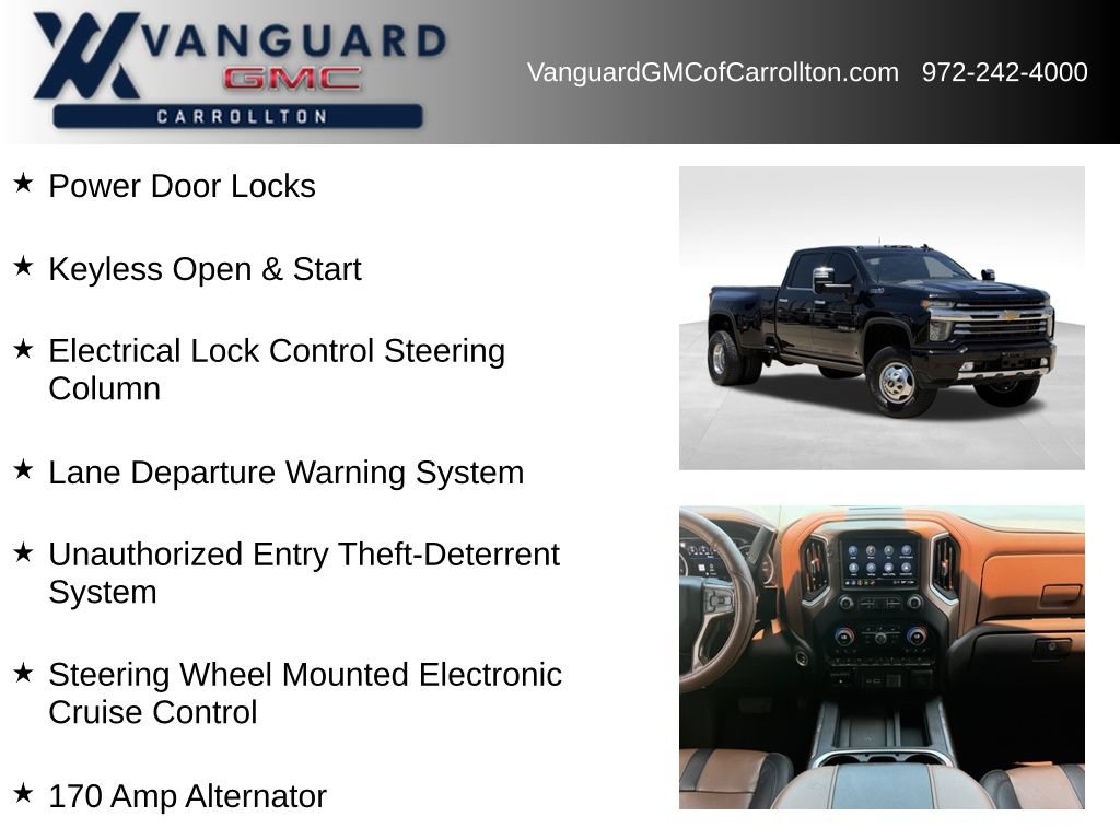 Used 2023 Chevrolet Silverado 3500 High Country w/ LPO, Hitch Package AWD/4WD image 24