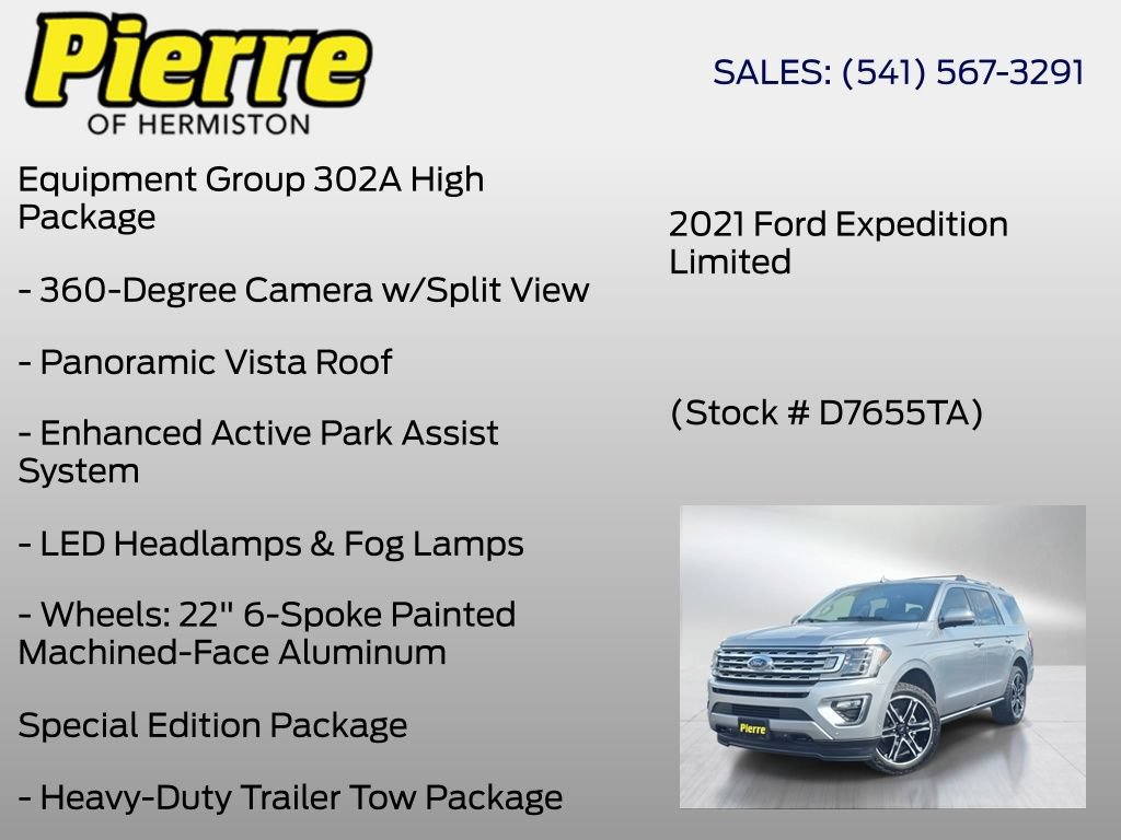 Used 2021 Ford Expedition Limited AWD/4WD image 6