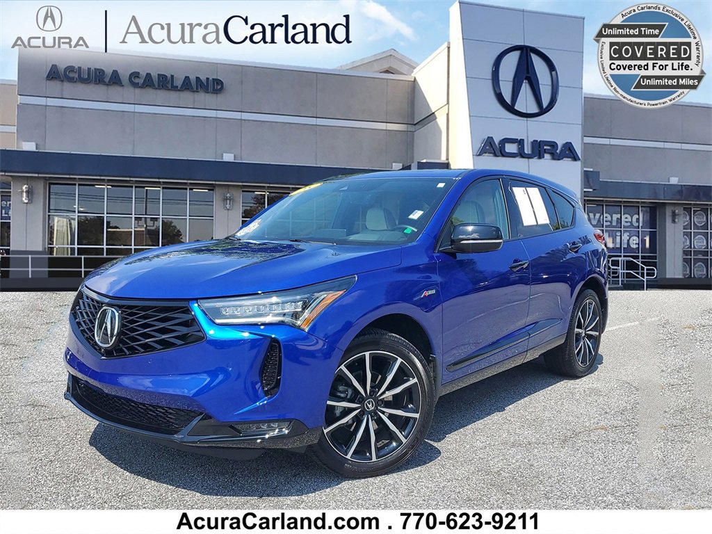 Certified 2025 Acura RDX AWD w/ A-Spec & Advance Pkg