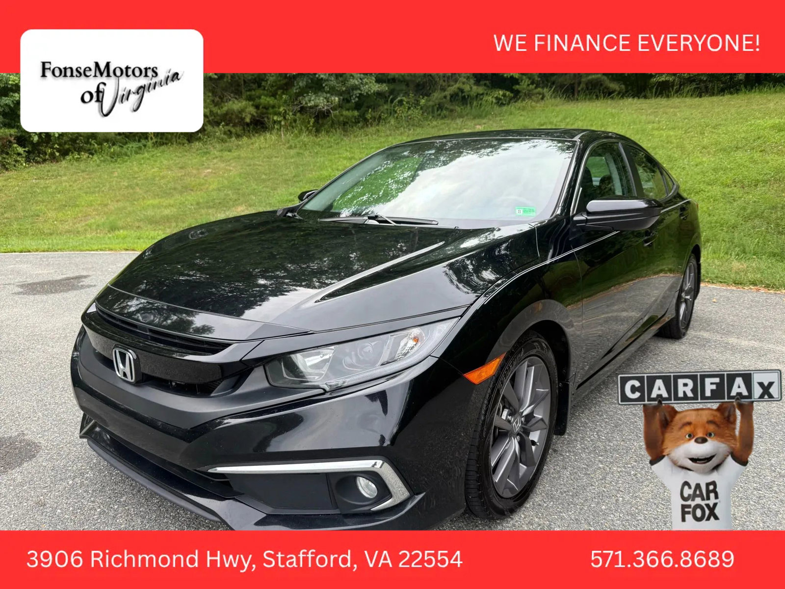 Used 2020 Honda Civic EX