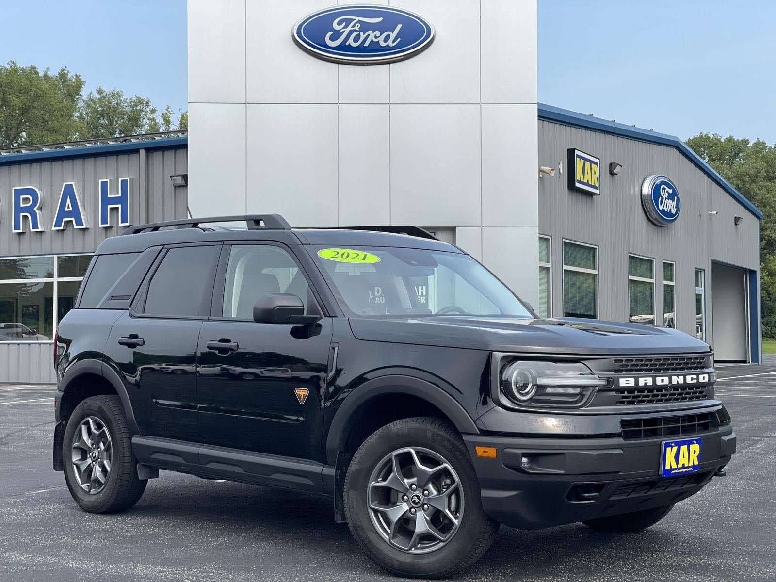 Certified 2021 Ford Bronco Sport Badlands