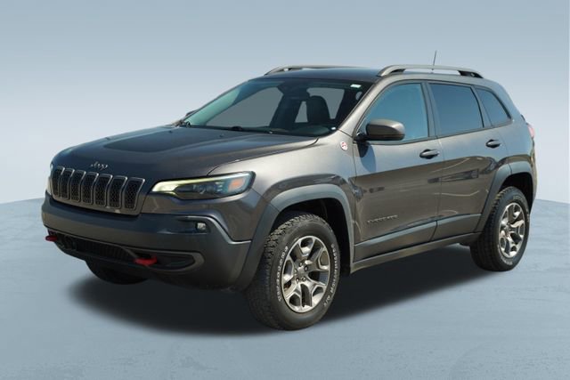 Used 2021 Jeep Cherokee Trailhawk AWD/4WD video 3