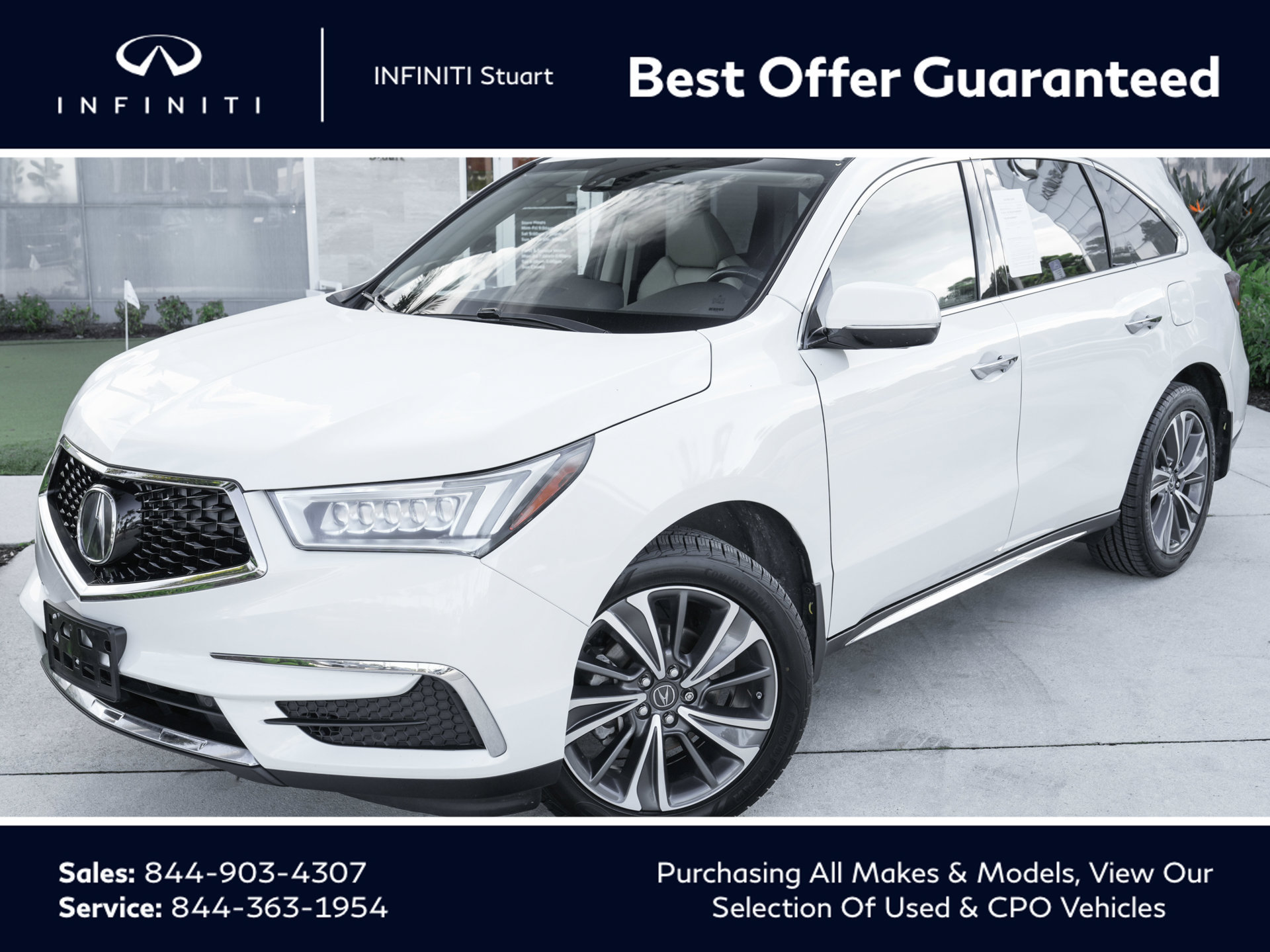 Used 2019 Acura MDX w/ Technology Package AWD/4WD 360° Tour
