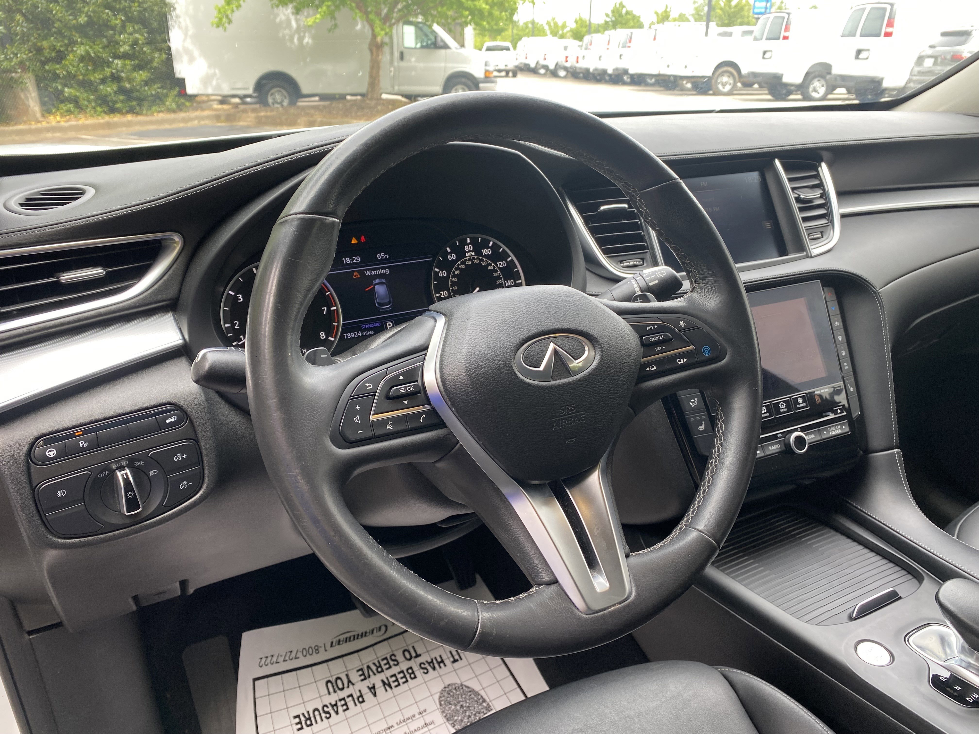 Used 2021 INFINITI QX50 Luxe image 16