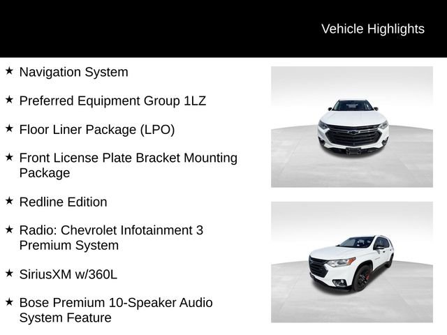 Used 2020 Chevrolet Traverse Premier w/ Redline Edition AWD/4WD image 13