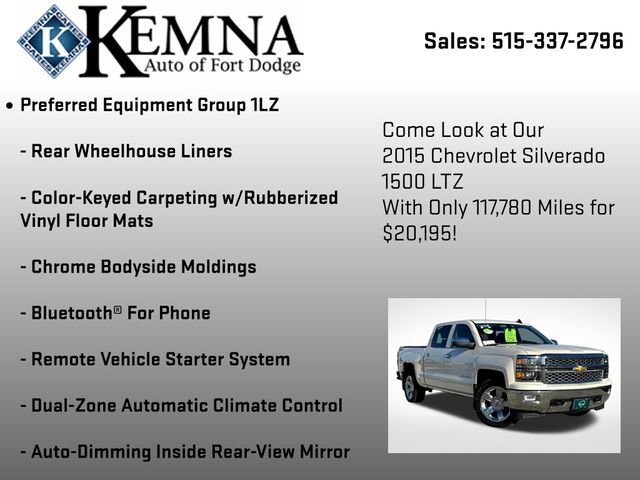 Used 2015 Chevrolet Silverado 1500 LTZ image 13