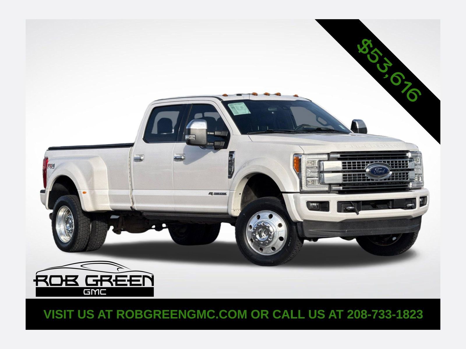 Used 2017 Ford F450 Platinum w/ Platinum Ultimate Package image 1