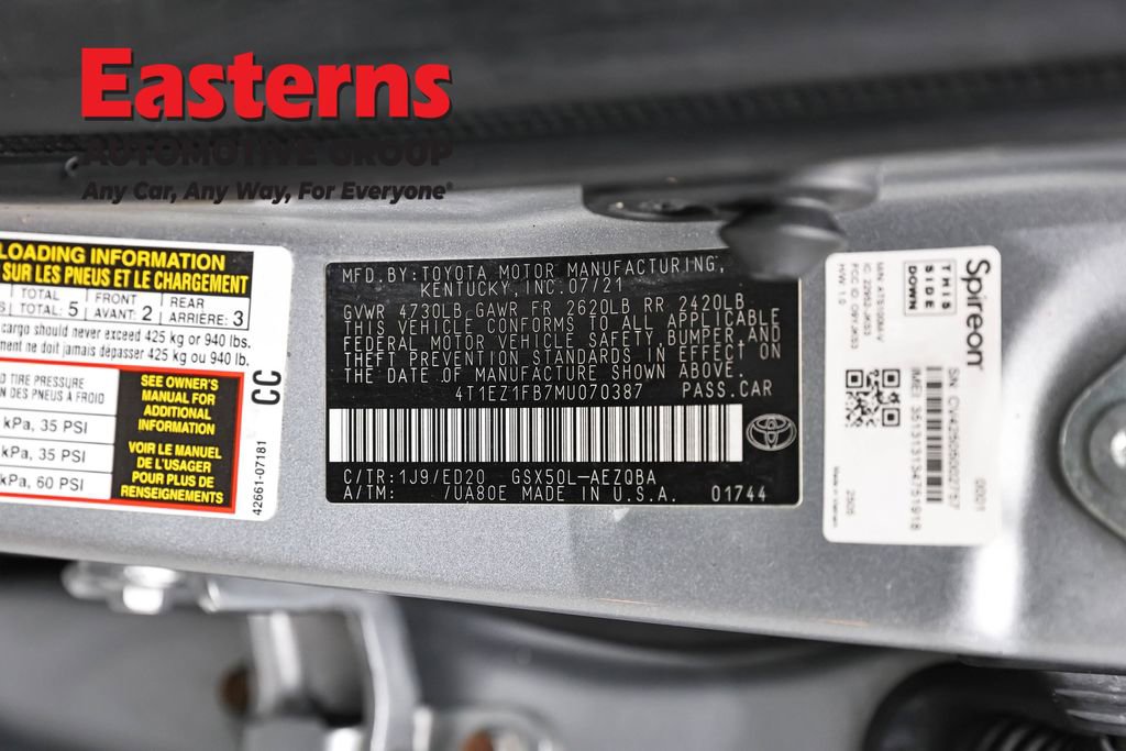 Used 2021 Toyota Avalon XSE FWD image 36