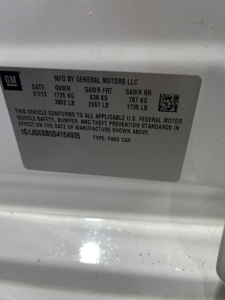 Used 2013 Chevrolet Sonic RS image 8