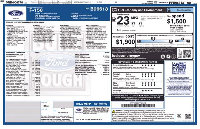 Used 2023 Ford F150 Lariat image 39