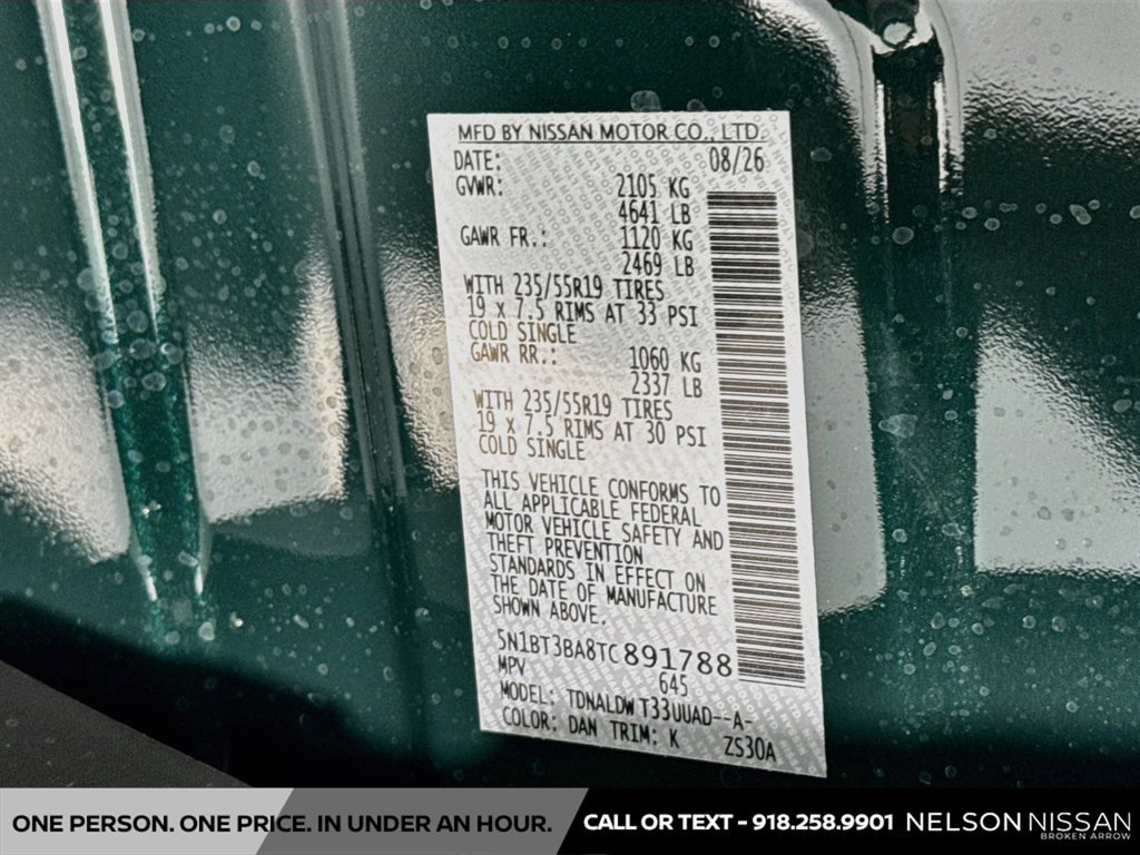 New 2026 Nissan Rogue Dark Armor FWD image 32