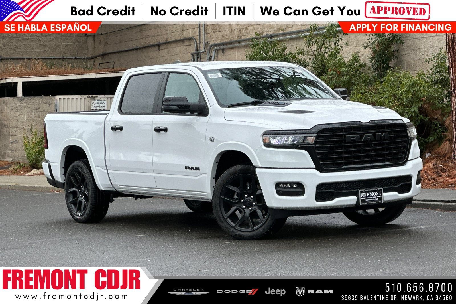 New 2026 RAM 1500 Laramie w/ Night Edition AWD/4WD 360° Tour