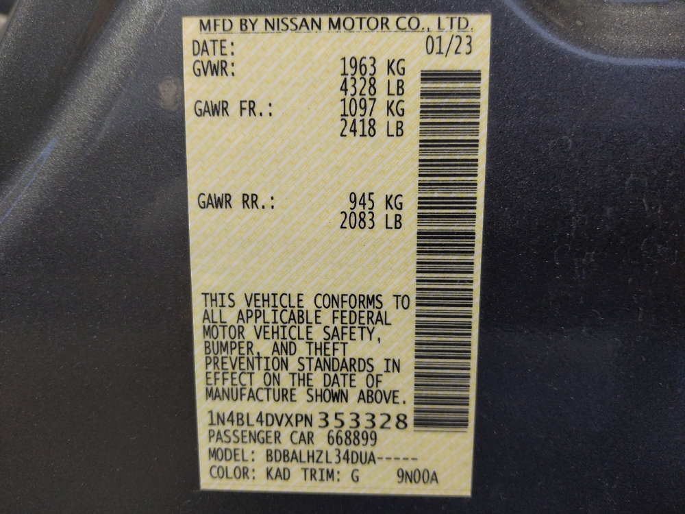 Used 2023 Nissan Altima 2.5 SV image 33