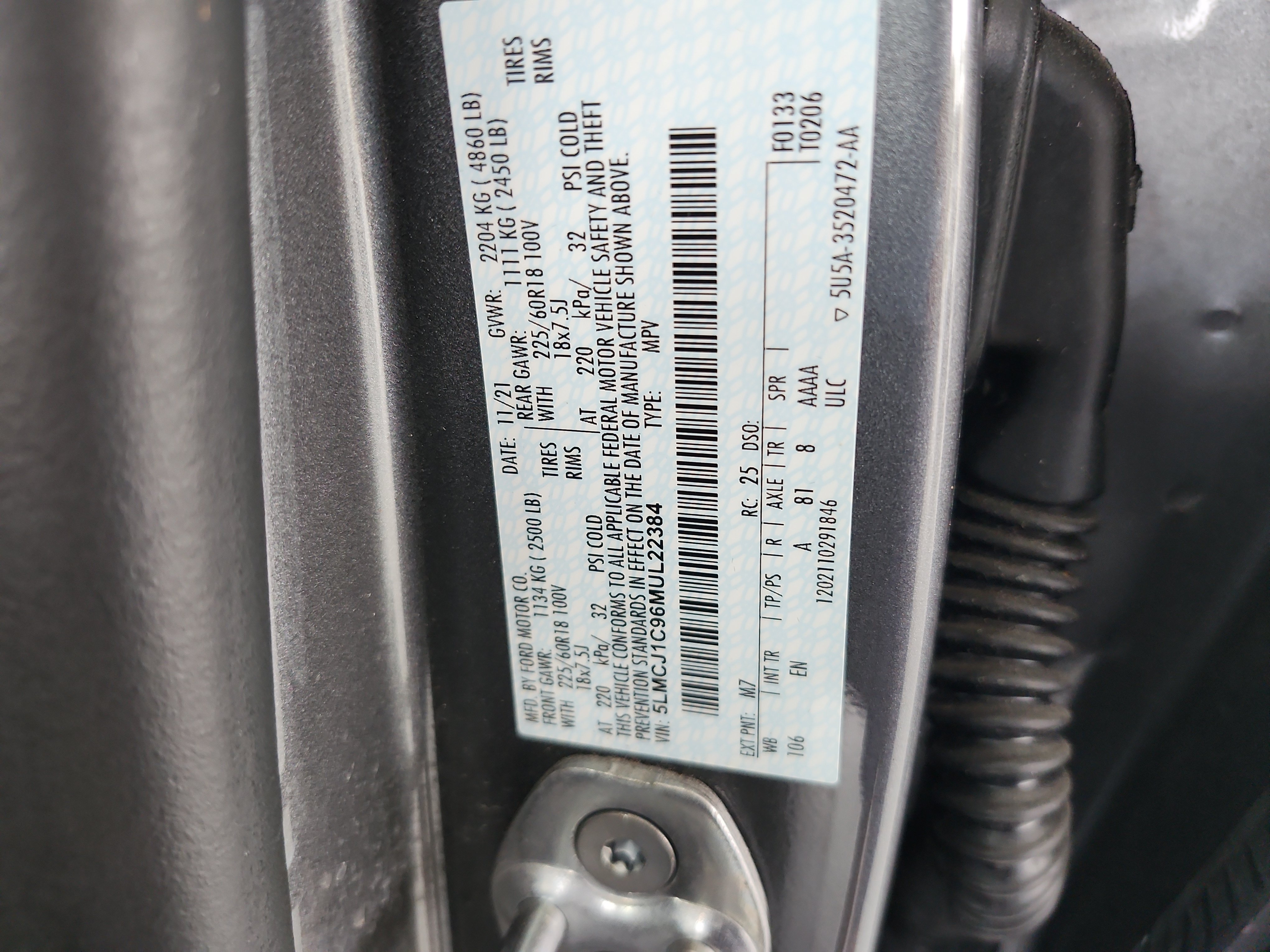 Used 2021 Lincoln Corsair FWD w/ Convenience Package image 24