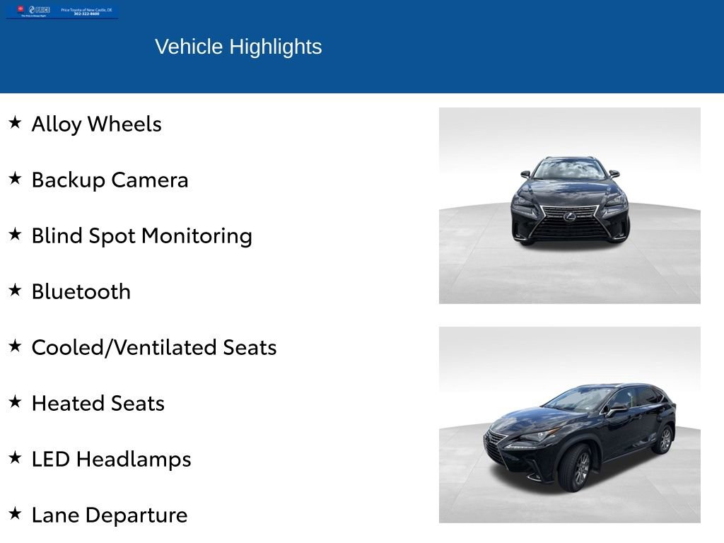 Used 2021 Lexus NX 300h AWD w/ Accessory Package image 2