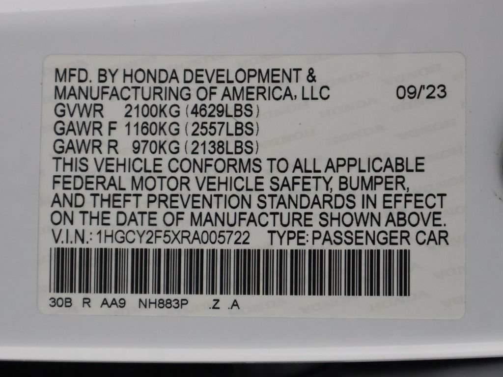 Used 2024 Honda Accord Sport image 45