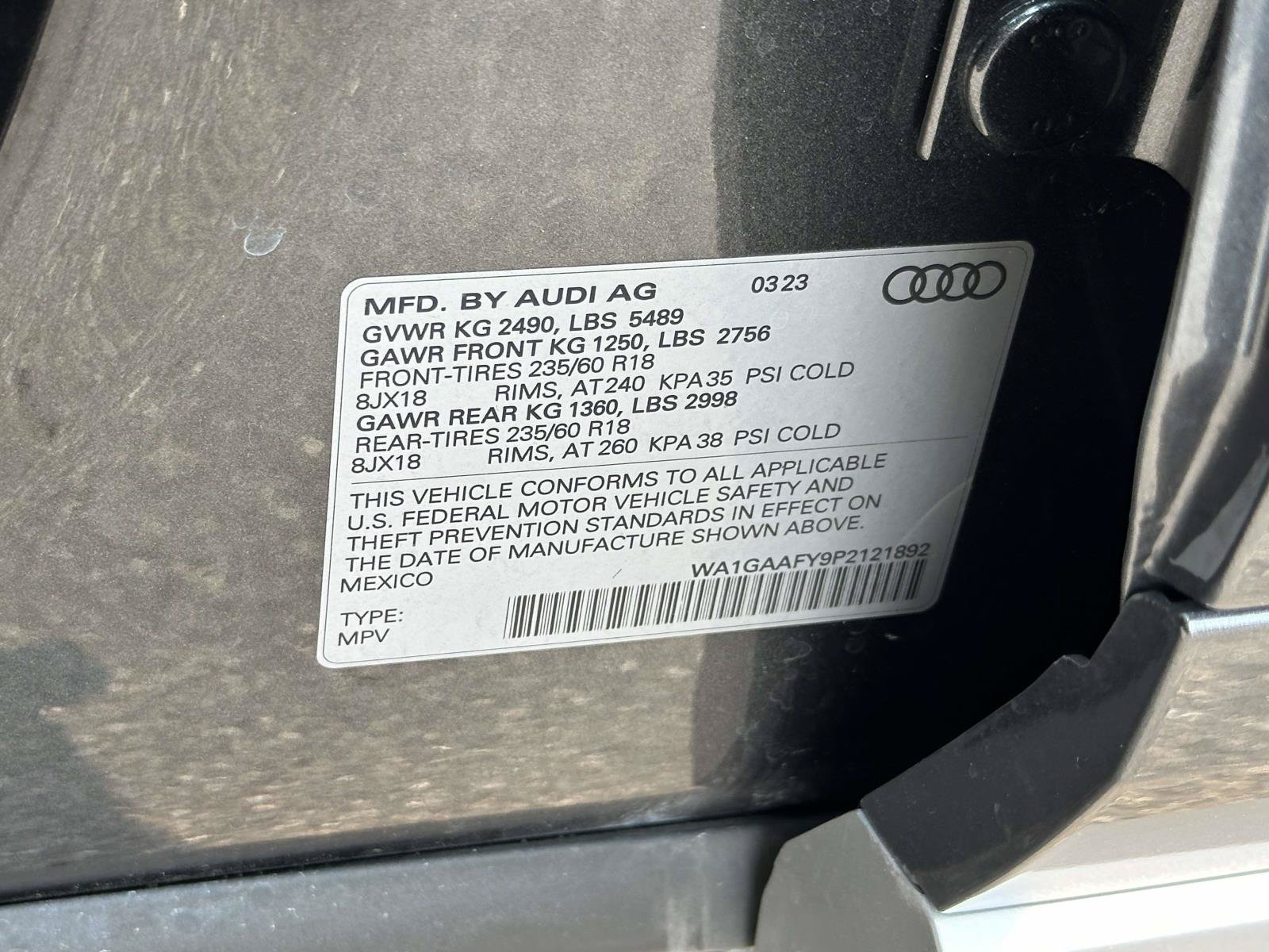 Used 2023 Audi Q5 2.0T Premium w/ Convenience Package AWD/4WD image 25