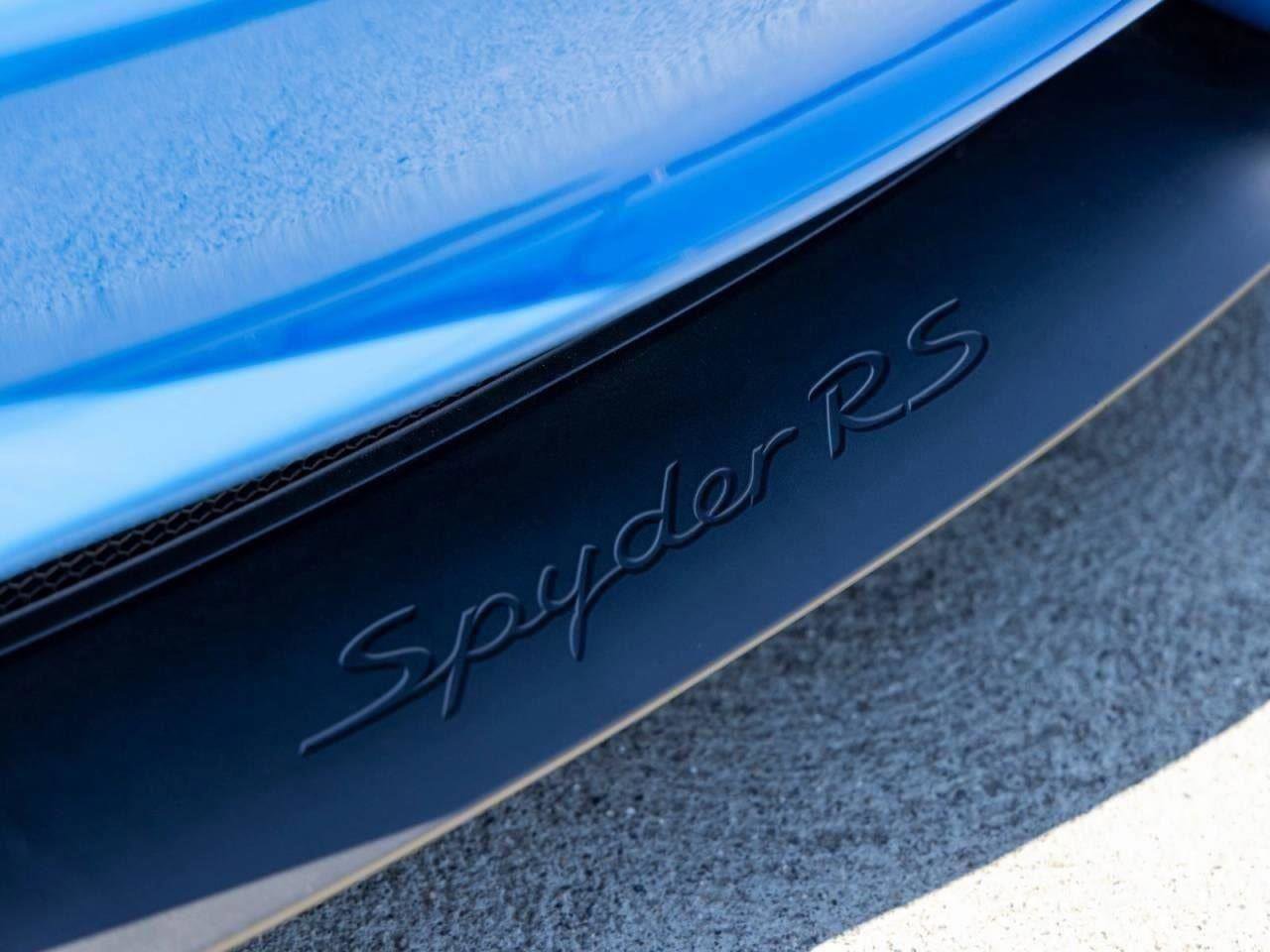 Certified 2024 Porsche 718 Boxster Spyder RS w/ Light Design Package image 82