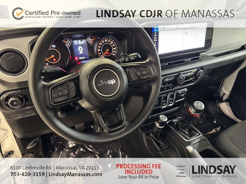 Certified 2025 Jeep Wrangler Sport AWD/4WD image 22