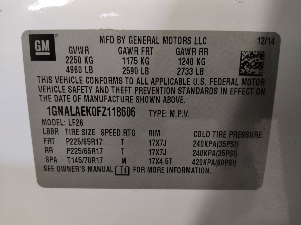 Used 2015 Chevrolet Equinox LS FWD image 33