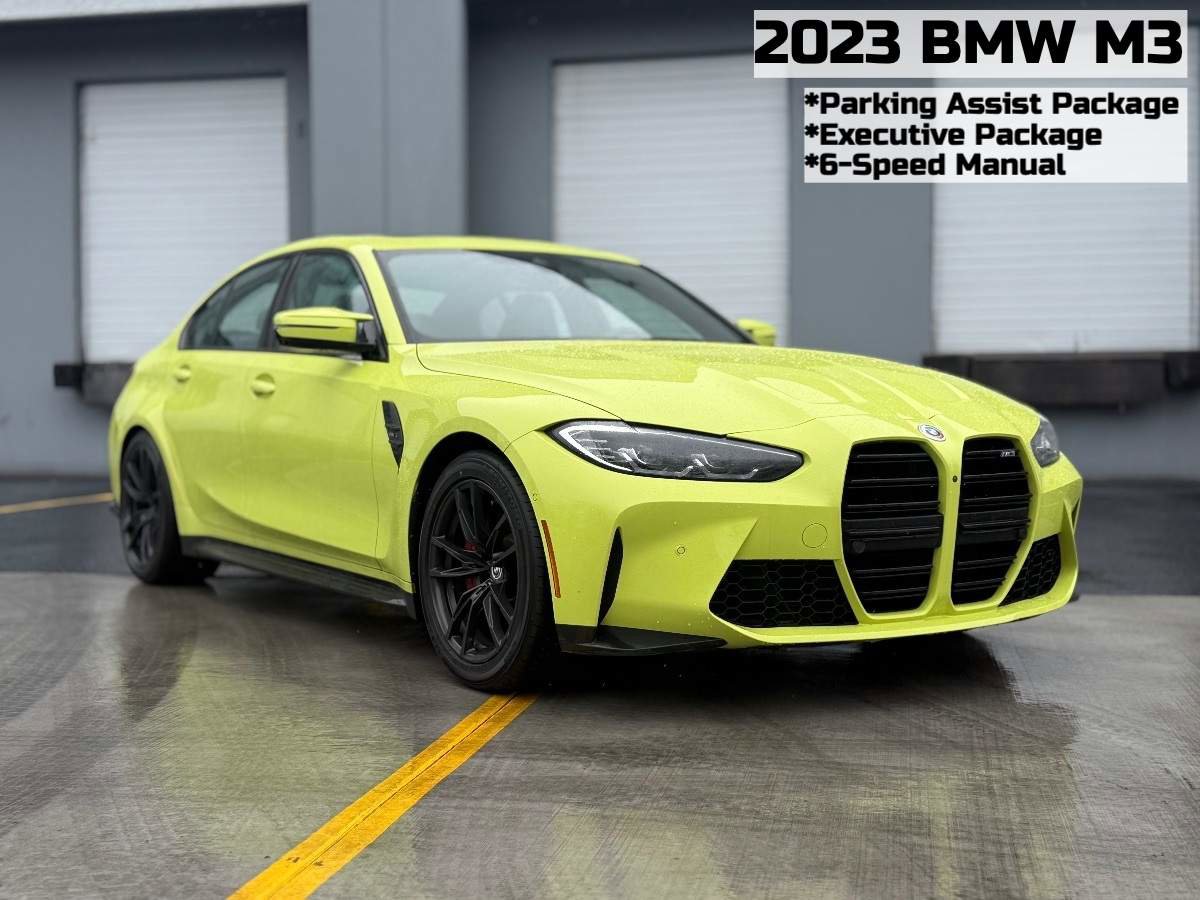 Used 2023 BMW M3 w/ Executive Package image 1