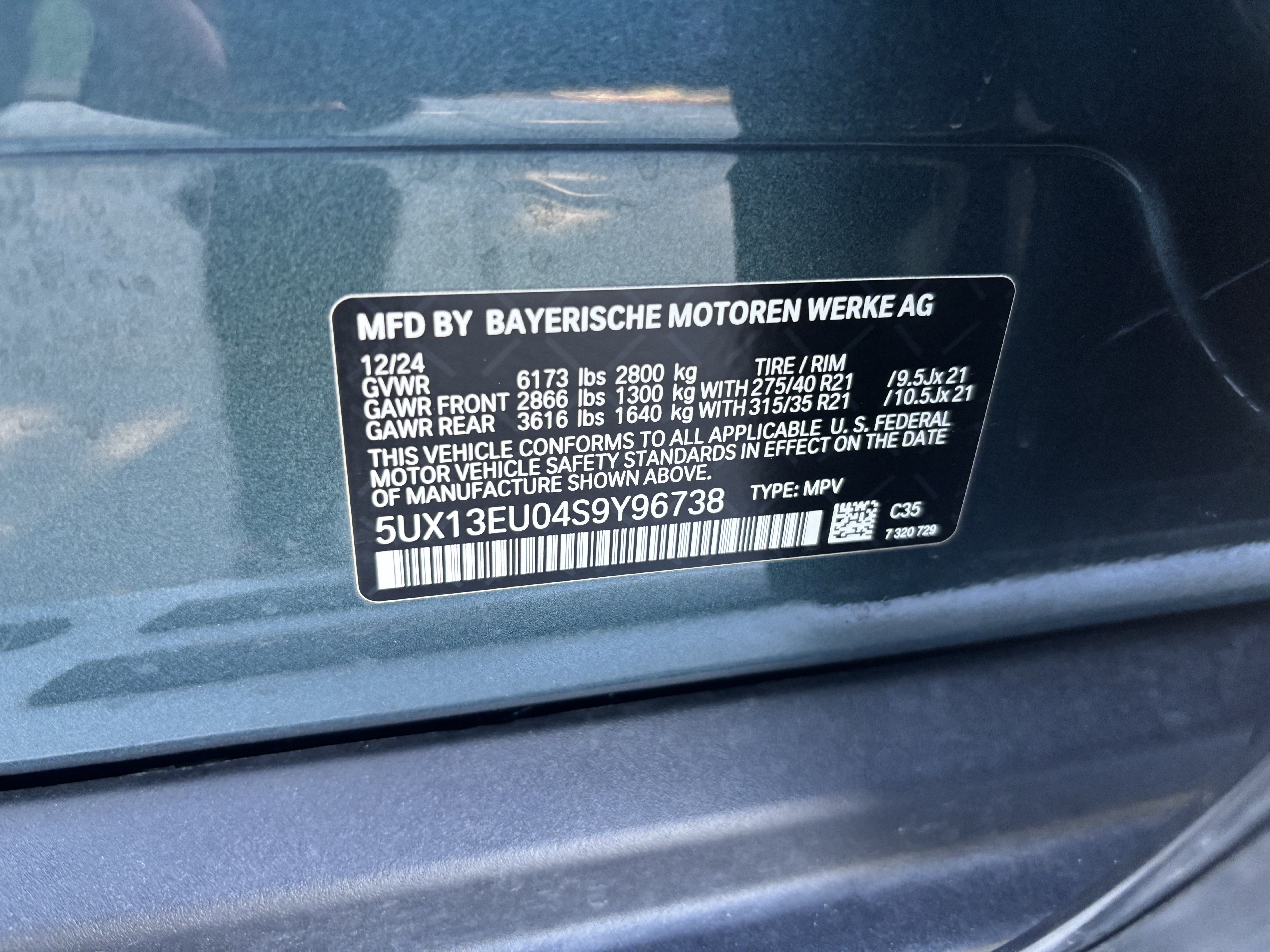 Certified 2025 BMW X5 sDrive40i w/ Premium Package RWD image 37