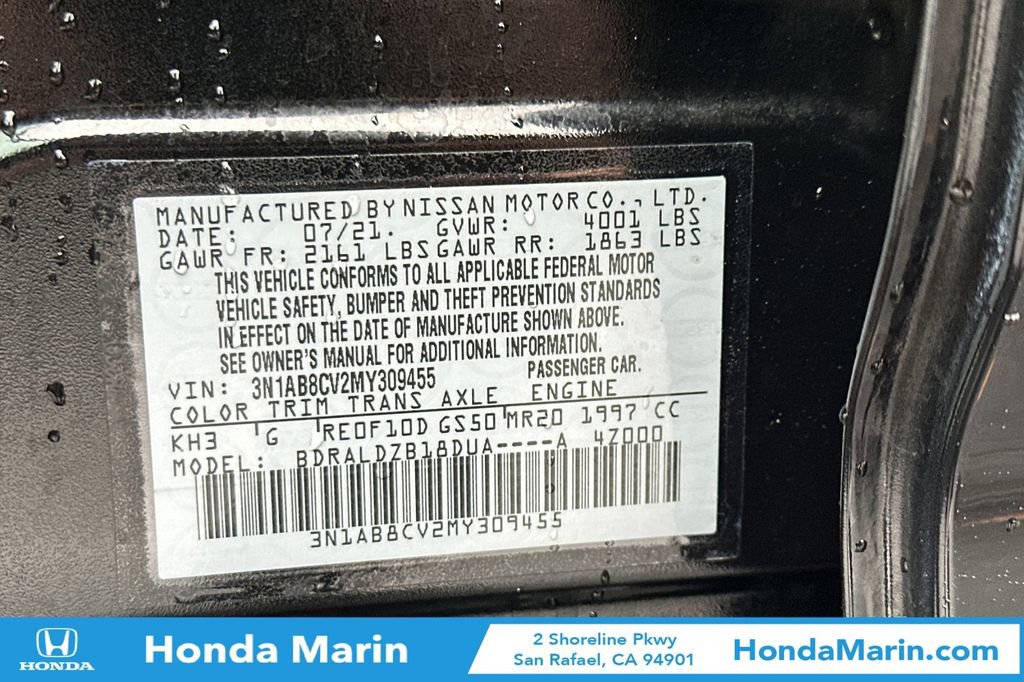 Used 2021 Nissan Sentra SV image 36