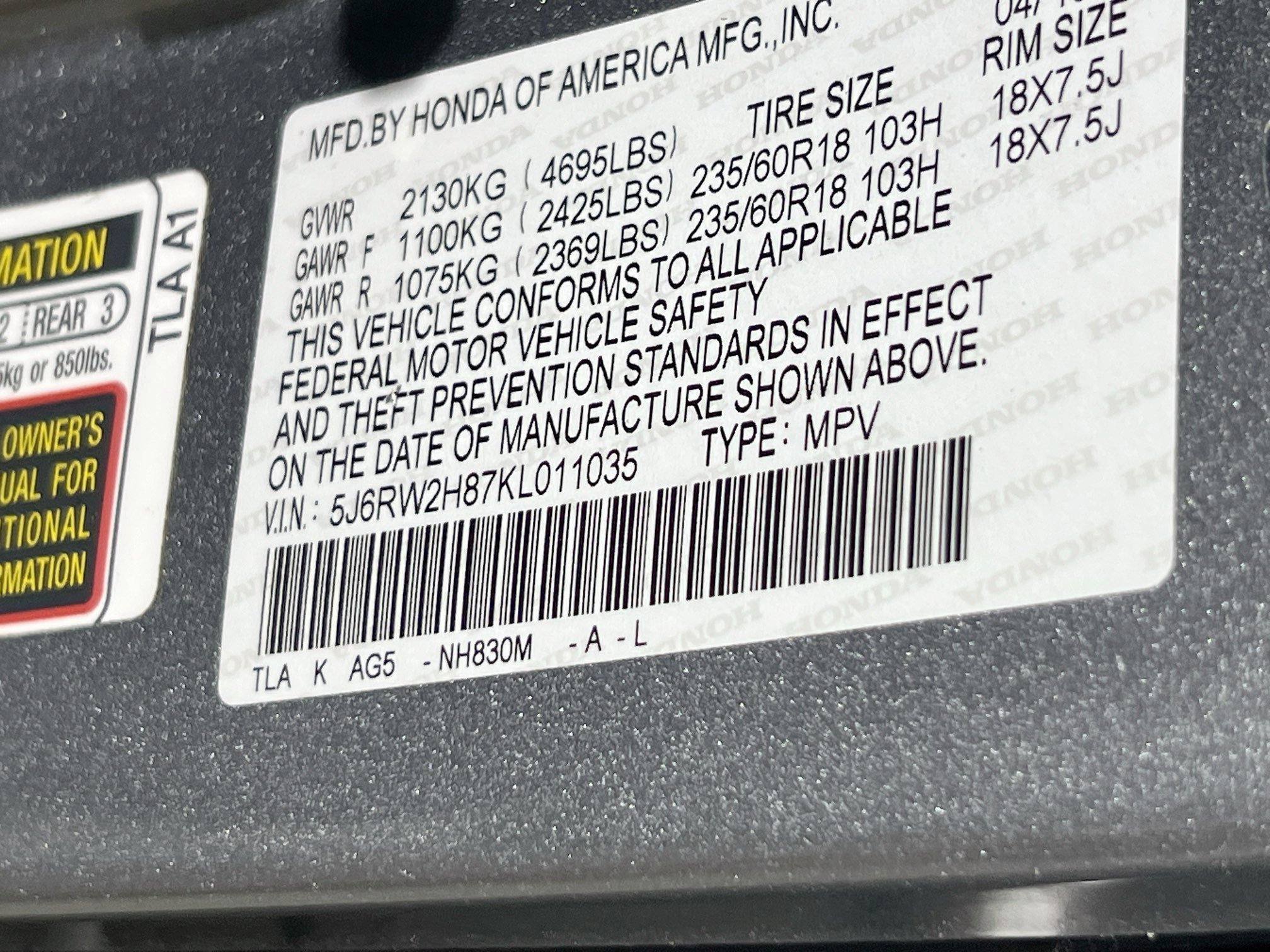 Used 2019 Honda CR-V EX-L image 31