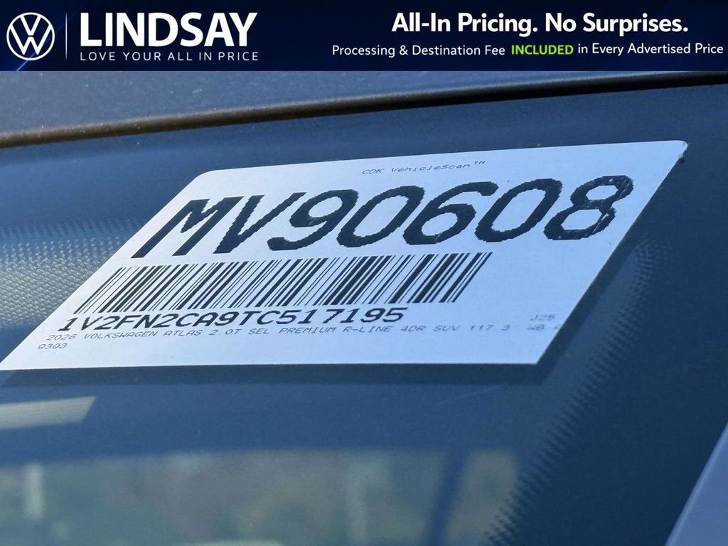 New 2026 Volkswagen Atlas SEL Premium R-Line image 21