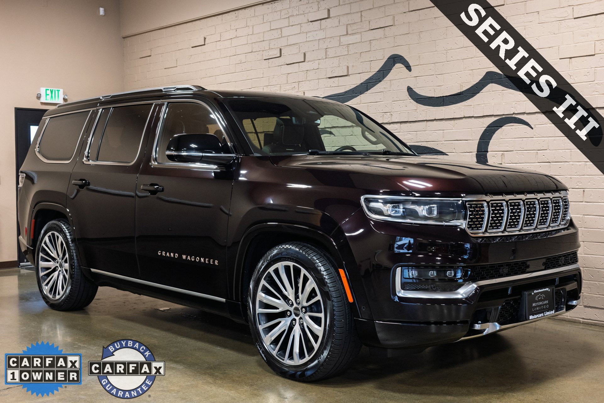 Used 2023 Jeep Grand Wagoneer Series III w/ Rear-Seat Entertainment Group image 1