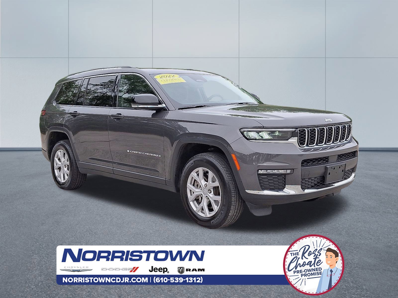 Certified 2022 Jeep Grand Cherokee L Limited
