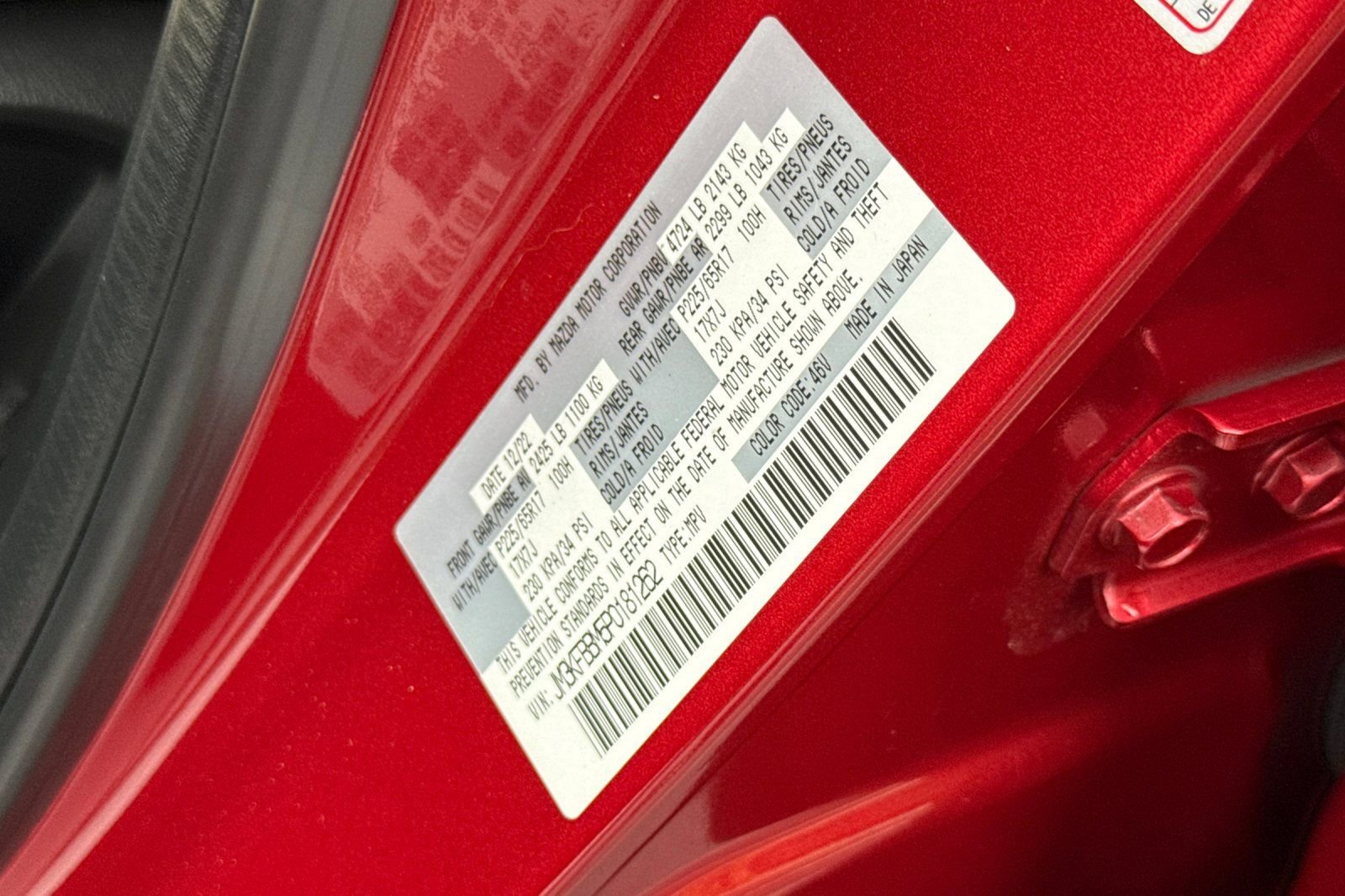 Certified 2023 MAZDA CX-5 AWD 2.5 S w/ Select Package image 30