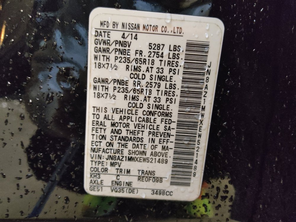 Used 2014 Nissan Murano SL w/ Navigation Package AWD/4WD image 33