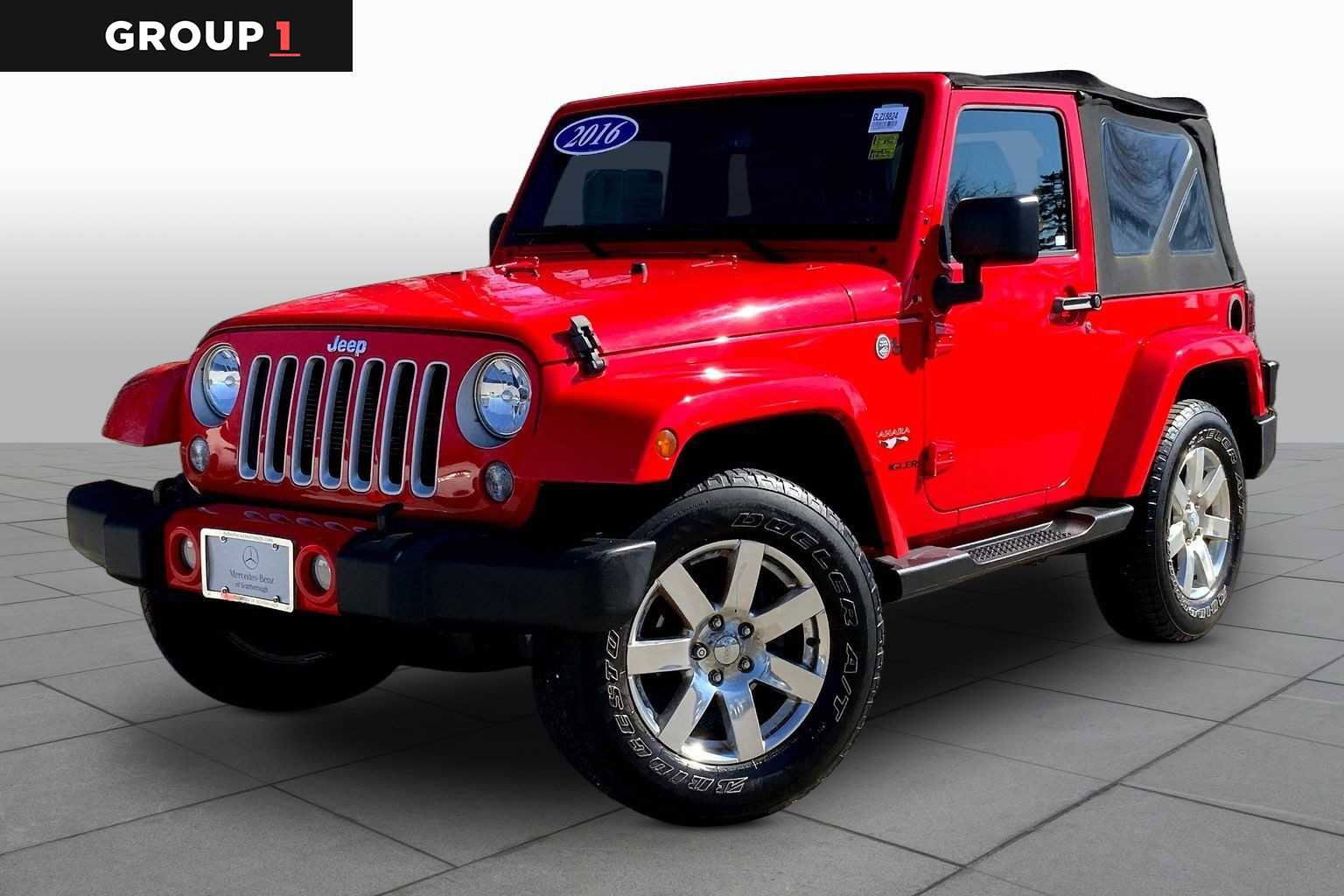 Used 2016 Jeep Wrangler Sahara w/ Connectivity Group