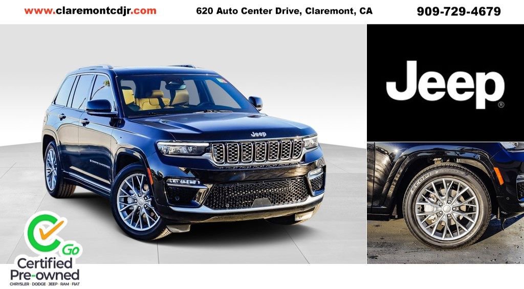 Certified 2023 Jeep Grand Cherokee Summit