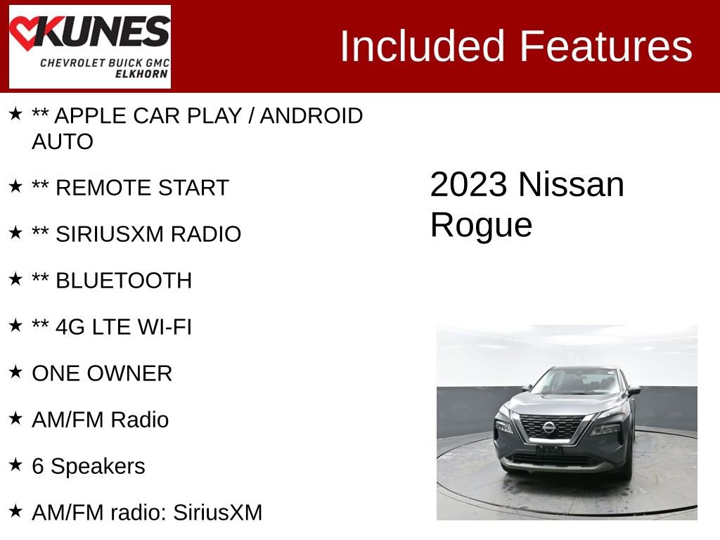 Used 2023 Nissan Rogue SV image 2