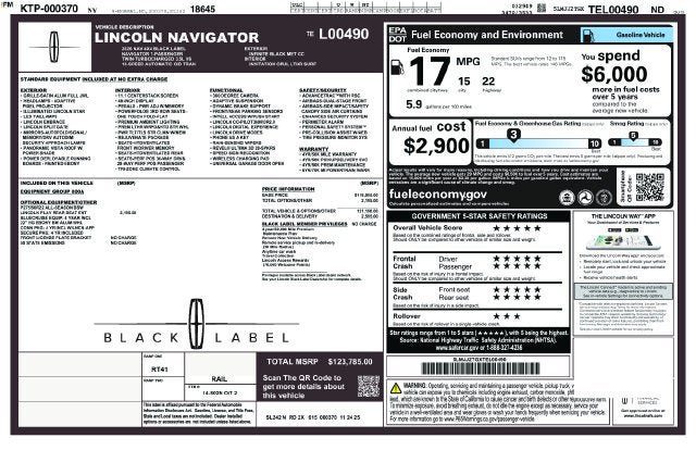 New 2026 Lincoln Navigator Black Label AWD/4WD image 4