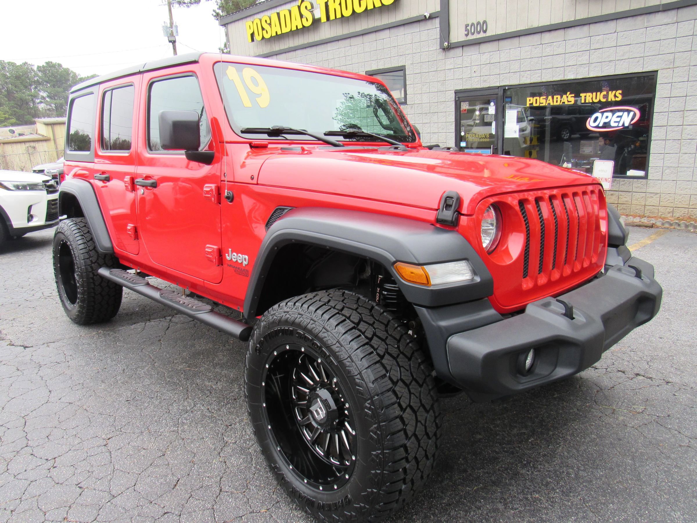 Used 2019 Jeep Wrangler Unlimited Sport S AWD/4WD image 1